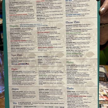 Tequila Willie's - Menu, notice there are NO prices!  Always ask the cost! - Tacos Near Me - Lemoyne, Pennsylvania