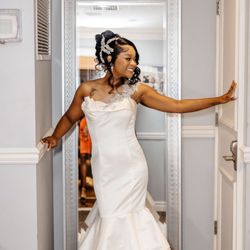 My wedding dress- front view