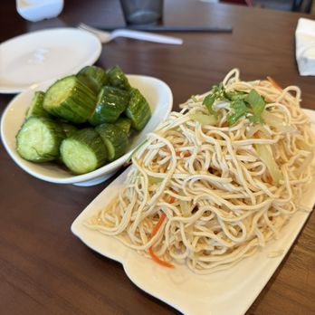 M Dumpling - Cucumber Salad and Tofu Noodle Salad - Chinese Near Me - Fremont, California M Dumpling - Cucumber Salad and Tofu Noodle Salad - Chinese Near Me - Fremont, California