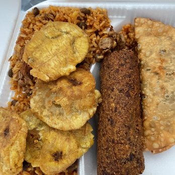 Senor Big Ed - #7 Alcapurria, Una Alcapurria y Un Pastelillo de Carne, Arroz con Gandules - Latin American Near Me - Cypress, California Senor Big Ed - #7 Alcapurria, Una Alcapurria y Un Pastelillo de Carne, Arroz con Gandules - Latin American Near Me - Cypress, California