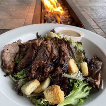 Toomey's - Caesar Salad with Steak - New American Near Me - Mammoth Lakes, California Toomey's - Caesar Salad with Steak - New American Near Me - Mammoth Lakes, California