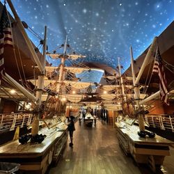 Captain George's Seafood Restaurant - Inside buffet area
