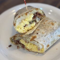Olmedo's Patio - Fire burrito Had a nice kick