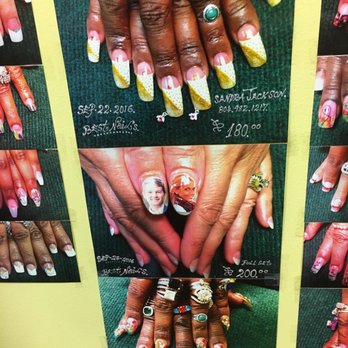 Spa Nails - He puts pictures on the finger nails and a touch of bling bling - Nail Salons Near Me - Richmond, Virginia Spa Nails - He puts pictures on the finger nails and a touch of bling bling - Nail Salons Near Me - Richmond, Virginia