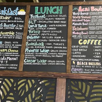 Cafe 64 - Menu board - Cafes Near Me - Old Orchard Beach, Maine