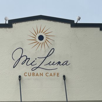 Mi Luna Cuban Cafe - Outside Sign - Cuban Near Me - Olympia, Washington