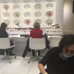 Trying out the spot next to my fave brow bar!