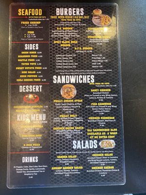 Menu photo 1 Wicked Wings Kyle, TX