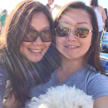 Eat See Hear - My sis and I with the pups - Cinema Near Me