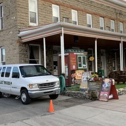Cody Trolley Tours - Van and booth