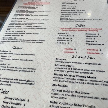 Chad's - Yummy breakfast menu! - Breakfast & Brunch Near Me - Santa Barbara, California