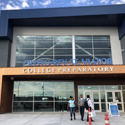 Cristo Rey St. Viator College Preparatory High School - Main entrance