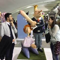 Exposició del Ninot - El humor no falta.