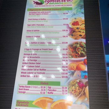 Dunns River Island Cafe - Sunday Brunch menu - Caribbean Near Me - Tampa, Florida