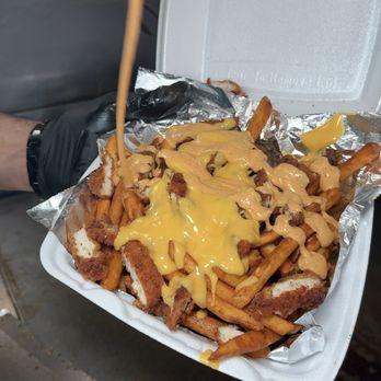 The Halal Burger - Loaded fries - Halal Near Me - Chicago, Illinois