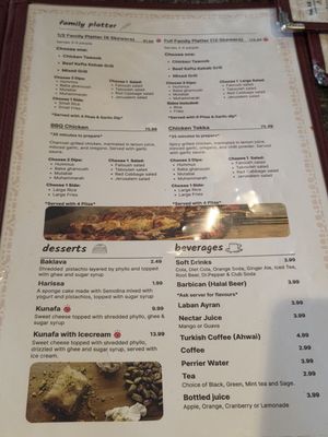 Menu photo 3 Arabesque Family Restaurant Kitchener, ON Menu photo 3 Arabesque Family Restaurant Kitchener, ON