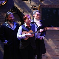 Letter of Marque Theater - Actor - Musicians - Writers - Producers : The dynamic team of Nolan Kennedy, Scarlet Rivera and Welland Scripps.