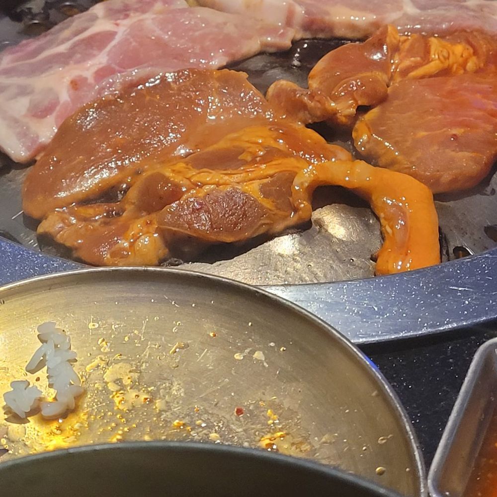 Firepan KBBQ - Spicy porkchop and Soy pork belly. - Korean Near Me - Woodbridge, Virginia Firepan KBBQ - Spicy porkchop and Soy pork belly. - Korean Near Me - Woodbridge, Virginia