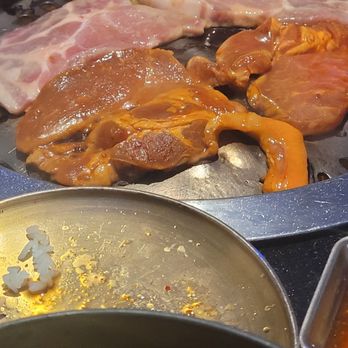 Firepan KBBQ - Spicy porkchop and Soy pork belly. - Korean Near Me - Woodbridge, Virginia Firepan KBBQ - Spicy porkchop and Soy pork belly. - Korean Near Me - Woodbridge, Virginia