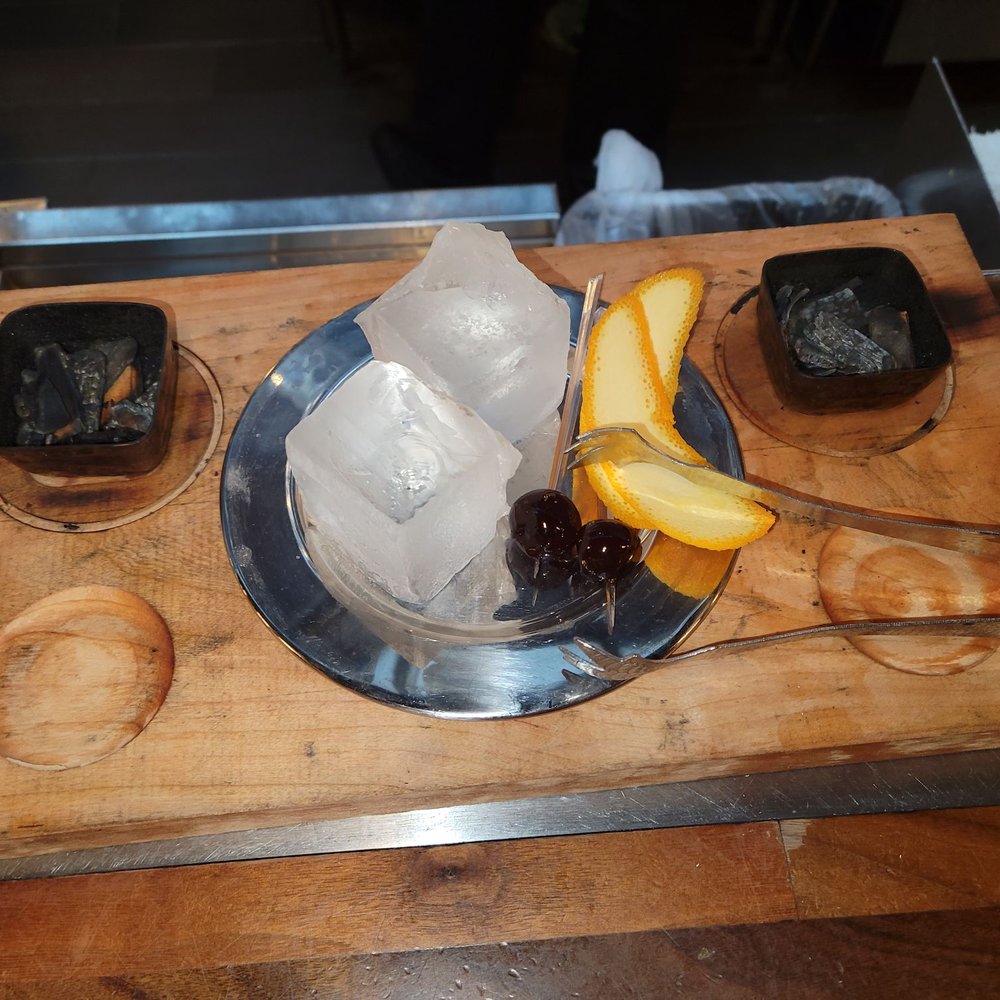 Eddie V's Prime Seafood - Smoked Old Fashioned for two - Seafood Near Me - San Diego, California