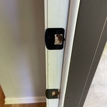 911 Locksmith Service - He installed the wrong type of strike plate for the deadbolt. - Keys & Locksmiths Near Me - Willoughby Hills, Ohio