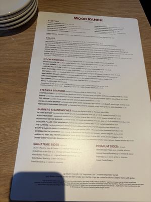 Menu photo 1 Wood Ranch Burbank Burbank, CA Menu photo 1 Wood Ranch Burbank Burbank, CA