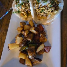 Chorizo breakfast tacos Chorizo breakfast tacos