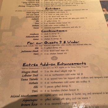 Teppan Edo - Menu - Japanese Near Me - Lake Buena Vista, Florida Teppan Edo - Menu - Japanese Near Me - Lake Buena Vista, Florida