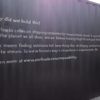 Starbucks - Story of shipping container stores - Coffee & Tea Near Me - Seattle, Washington Starbucks - Story of shipping container stores - Coffee & Tea Near Me - Seattle, Washington