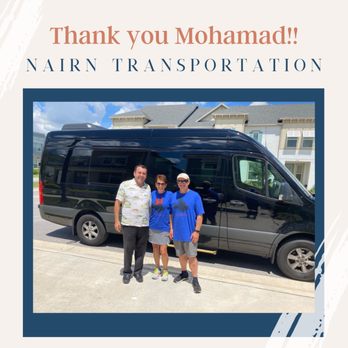 Nairn Transportation - Happy Customers! July 2021 - Taxis Near Me - Orlando, Florida Nairn Transportation - Happy Customers! July 2021 - Taxis Near Me - Orlando, Florida