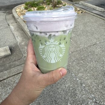 Starbucks - Iced Lavender Cream Oatmilk Matcha - Coffee & Tea Near Me - Knoxville, Tennessee Starbucks - Iced Lavender Cream Oatmilk Matcha - Coffee & Tea Near Me - Knoxville, Tennessee