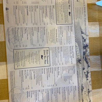 Berlin Farmstead - Temp Menu - American Near Me - Berlin, Ohio Berlin Farmstead - Temp Menu - American Near Me - Berlin, Ohio