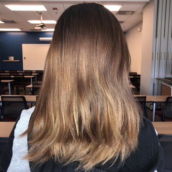 The Beehive Boutique Salon - Before - when my hair was super brassy - Hair Salons Near Me - Chicago, Illinois