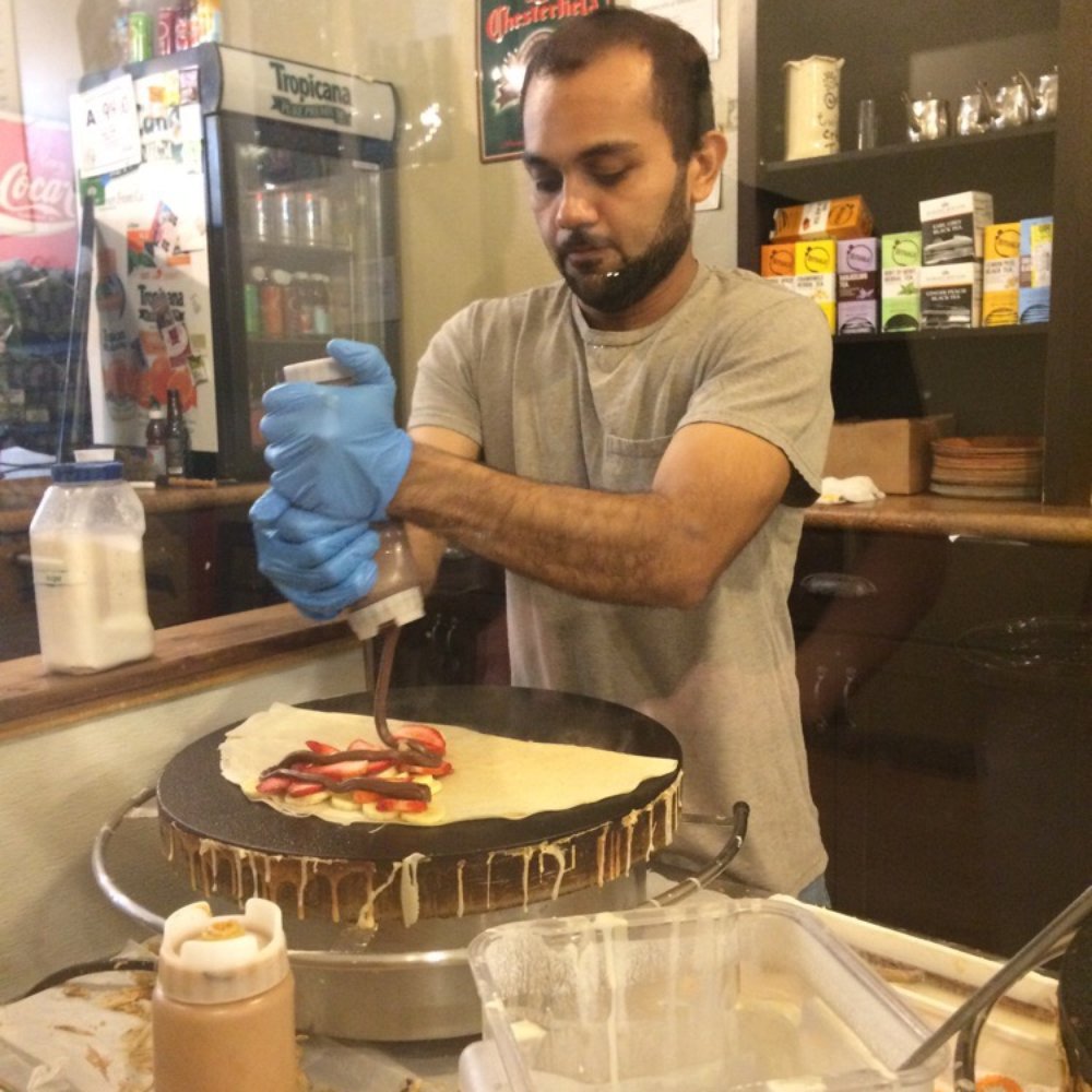 Twisted Crepe - Fruit & Nutella...a match made in heaven. - Creperies Near Me - Asheville, North Carolina Twisted Crepe - Fruit & Nutella...a match made in heaven. - Creperies Near Me - Asheville, North Carolina