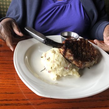 Sam Snead's Tavern - Delicious Pork chop and mashed potatoes - Steakhouses Near Me - Savannah, Georgia