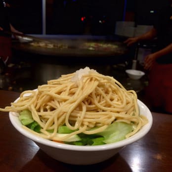 Caesar's Mongolian Bar-B-Q - Before photo ... Fresh ingredients! - Mongolian Near Me - Cerritos, California