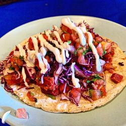 Mariscos La Capital - Smoked marlin taco