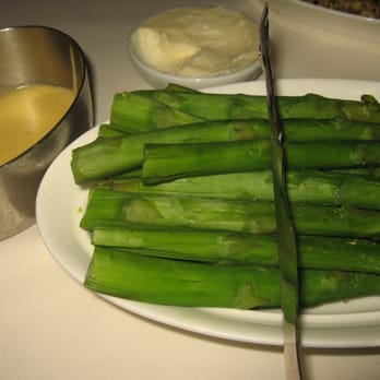 T-Bones - steamed asparagus (Hollandaise on side) - Steakhouses Near Me - Las Vegas, Nevada