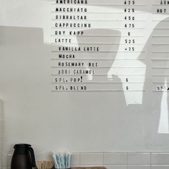 SPL Coffee - Menu - Coffee & Tea Near Me - Los Angeles, California