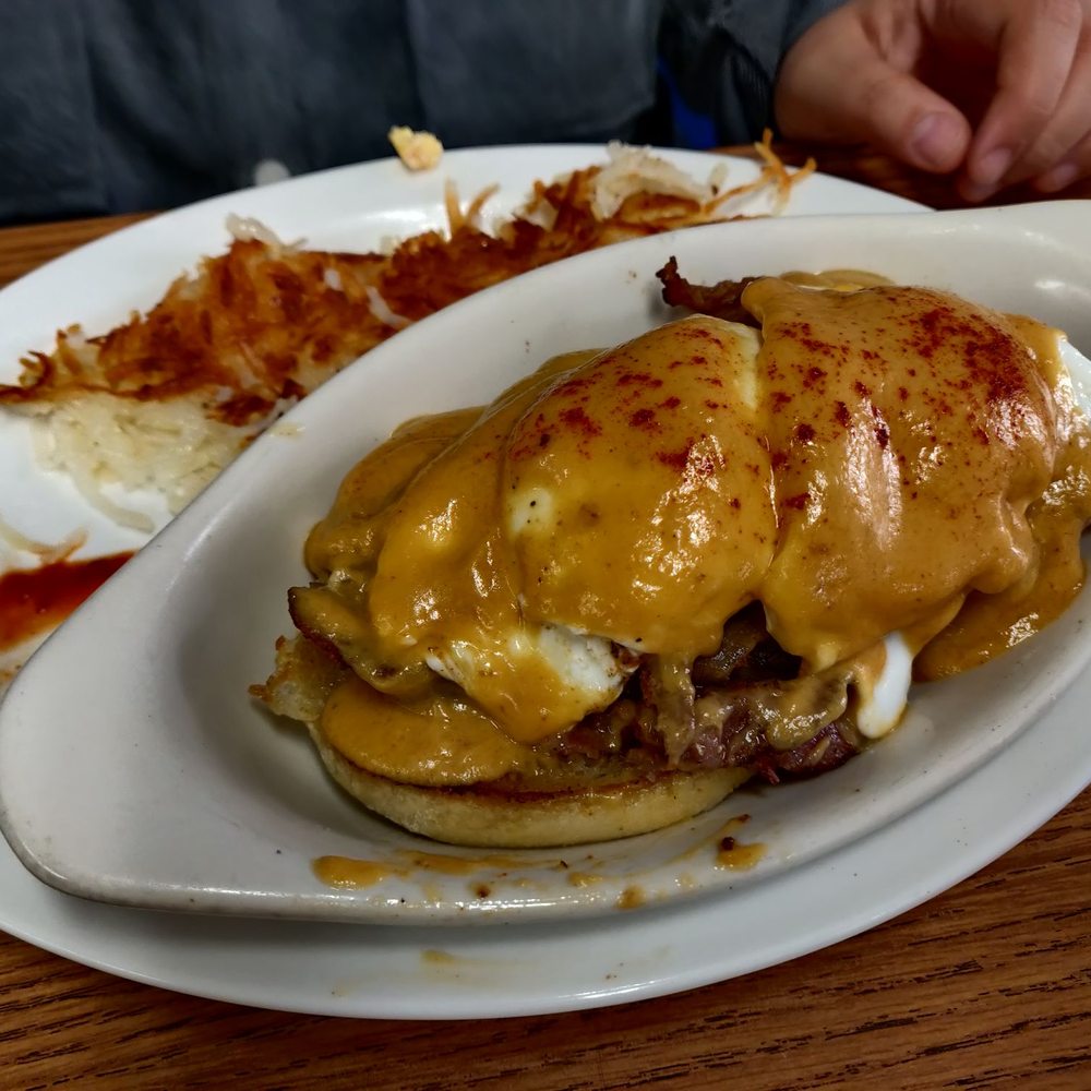 Voula's Offshore Cafe - Piñata Benedict - Breakfast & Brunch Near Me - Seattle, Washington Voula's Offshore Cafe - Piñata Benedict - Breakfast & Brunch Near Me - Seattle, Washington