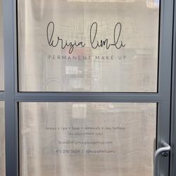 Krizia Lim Li Permanent Make Up - 660 Market Street, Suite 219
(Sola Salons on the 2nd floor)