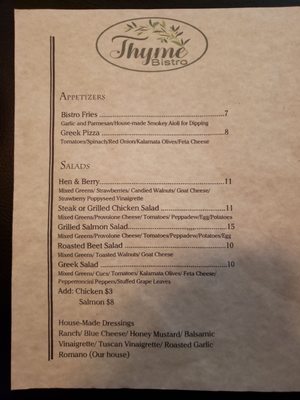 Thyme Bistro by null
