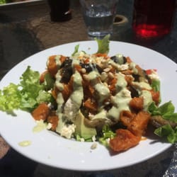 Cafe Bella - The Bella (roast veg salad)