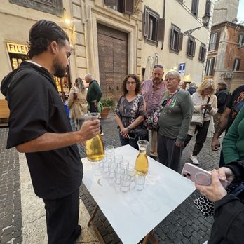 The Roman Guy - Sorry I didn't get the picture of the fried cod that we sampled, but I did get the wine picture! - Food Tours Near Me The Roman Guy - Sorry I didn't get the picture of the fried cod that we sampled, but I did get the wine picture! - Food Tours Near Me