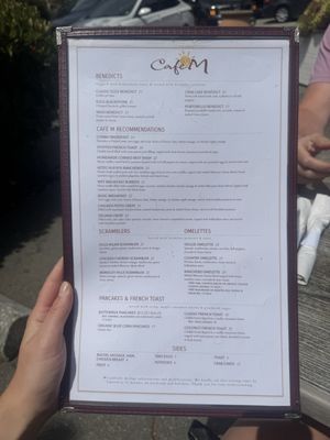 Menu photo 1 Cafe M Berkeley, CA