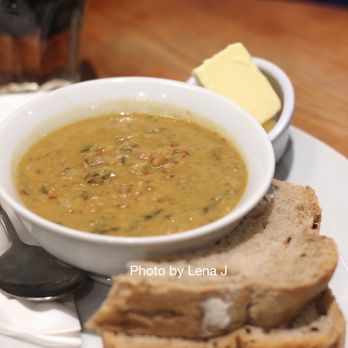 Kilimanjaro Coffee - Thai Green Lentil Soup (£6.55) - good! Comes with bread and butter. - Coffee & Tea Near Me - Edinburgh, EDH Kilimanjaro Coffee - Thai Green Lentil Soup (£6.55) - good! Comes with bread and butter. - Coffee & Tea Near Me - Edinburgh, EDH