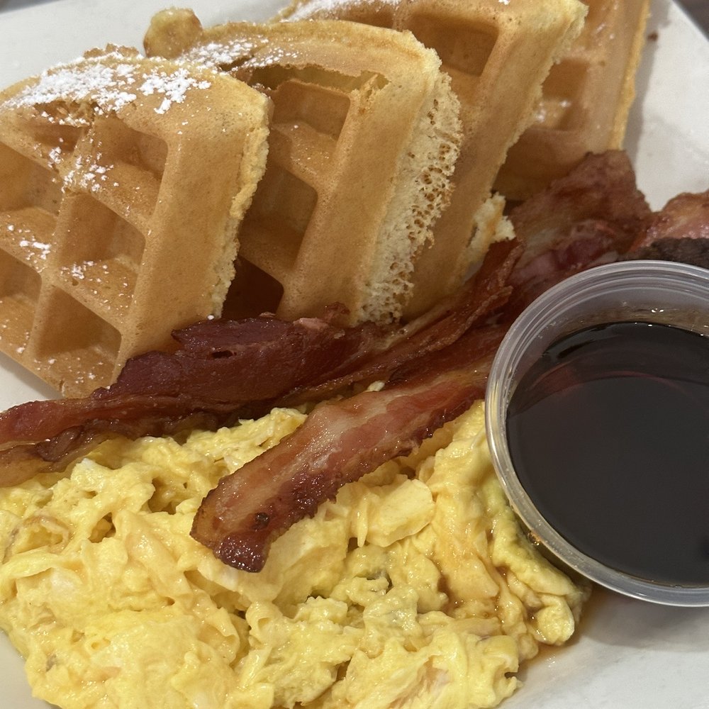 The Colony Cafe - Waffle Combo - Breakfast & Brunch Near Me - The Colony, Texas