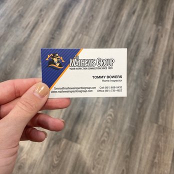 Mathews Inspection Group - Home Inspectors Near Me - Corona, California Mathews Inspection Group - Home Inspectors Near Me - Corona, California