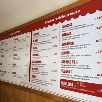 All'Antico Vinaio - Menu - Sandwiches Near Me - Florence, FI