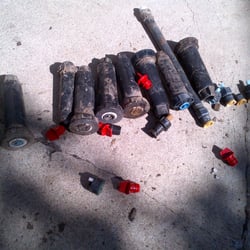 Burbank Sprinkler - Bad sprinkler parts that needed to be replaced at one job